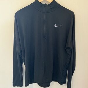 Nike Black Half-Zip Top